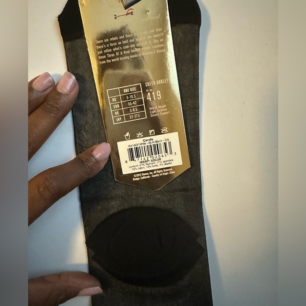 FENTY Rihanna STANCE socks - Picture 2 of 3